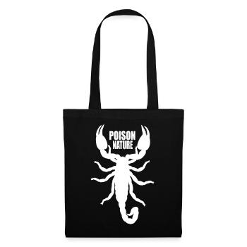 Poison Nature: Scorpion - Tote Bag - black - Front