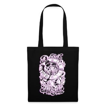 Pink Death Watch - Stoffbeutel - Schwarz - Vorne