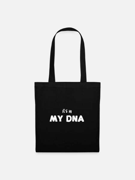 C’est dans mon ADN - Plongée - Sac en tissu - noir