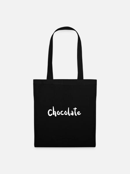 Chocolate - Chocolate - Tote Bag - black