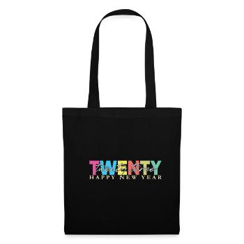 Joyeux Nouvel An 2023 Réveillon du Nouvel An Noël - Sac en tissu - noir - Devant