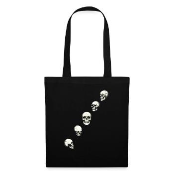 Skull - Tote Bag - black - Front