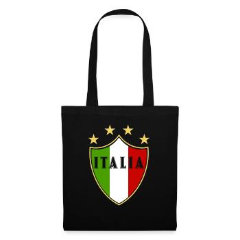 Italia fun - Stoffbeutel - Schwarz - Vorne