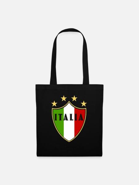 Italia fun - Tote Bag - black