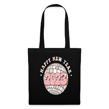 Happy New Year 2023 New Year's Eve Christmas - Tote Bag - black - Front