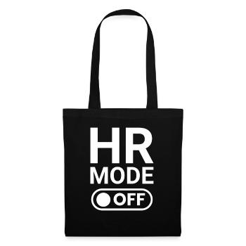 HR Mode OFF - Tote Bag - black - Front