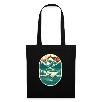 Nature & Mountains - Tote Bag - black - Front