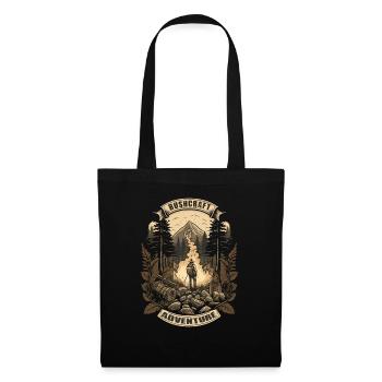 Survival Bushcraft Boy Scout Nature Survival Fan - Tote Bag - black - Front
