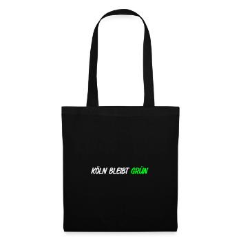 Koeln_bleibt_gruen_ - Tote Bag - black - Front