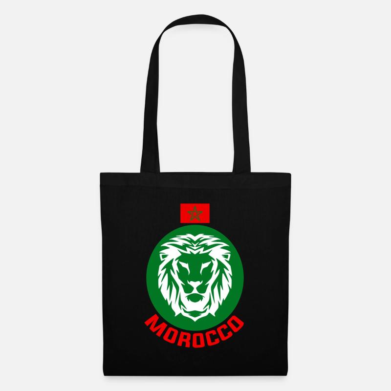Marokko - Stoffbeutel - Schwarz
