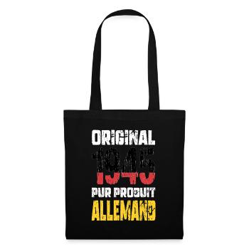 80th Birthday - Original - 1945 - German - Tote Bag - black - Front