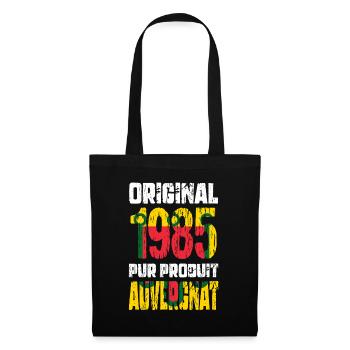 40-jähriges Jubiläum - Original - 1985 - Auvergne - Stoffbeutel - Schwarz - Vorne