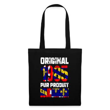Anniversaire 40 ans - Original - 1985 Bourguignon - Sac en tissu - noir - Devant