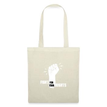 Fight For Your Rights (white) - Tote Bag - nature - Front