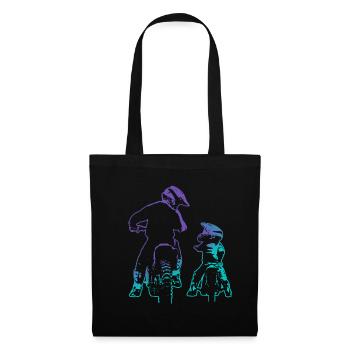 Dirt Bike Dad Son Motocross - Tote Bag - black - Front
