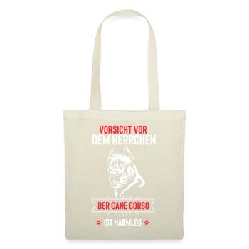 Cane Corso - Stoffbeutel - Natur - Vorne