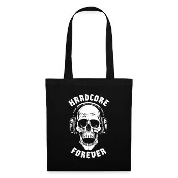 HARDCORE FOREVER - Sac en tissu - noir - Devant