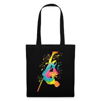 Perchiste Enfant Saut à la perche - Sac en tissu - noir - Devant