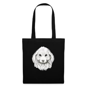 Rabbit in Comic Style - Tote Bag - black - Front