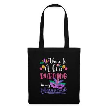 Défilé de fête - Sac en tissu - noir - Devant