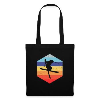 Ski Freestyle Herren Freestyle Ski Slopestyle - Stoffbeutel - Schwarz - Vorne