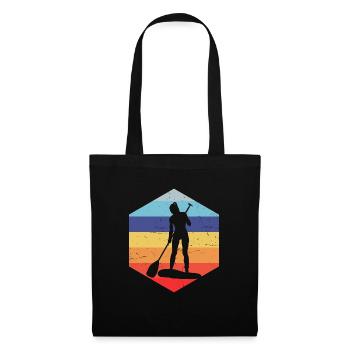 Standup Paddle Paddle Hommes - Sac en tissu - noir - Devant