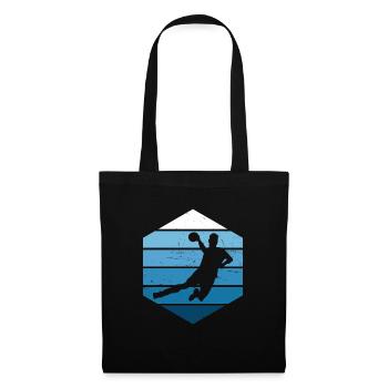 Handball féminin Handball Joueuses De handball Joueuses de handball Handball - Sac en tissu - noir - Devant