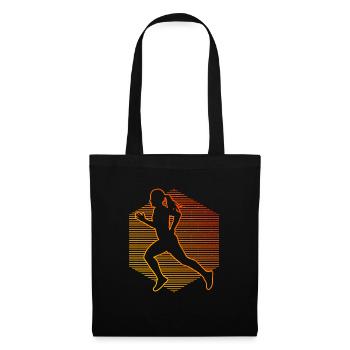 Jogging Course Course Hommes Jogging Femmes - Sac en tissu - noir - Devant