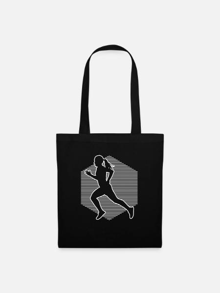 Laufen Running Cross Country Running Damen - Stoffbeutel - Schwarz