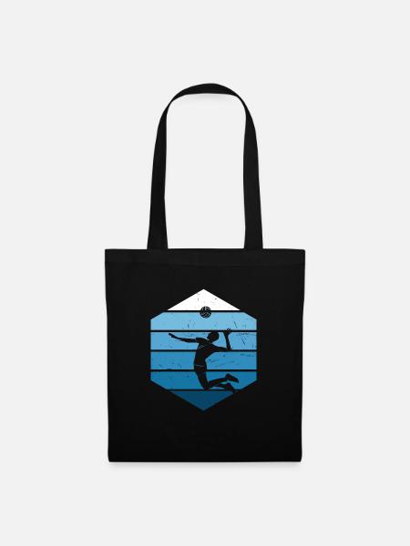 Beach Volleyball Volley VolleyEur Beach Volley - Sac en tissu - noir
