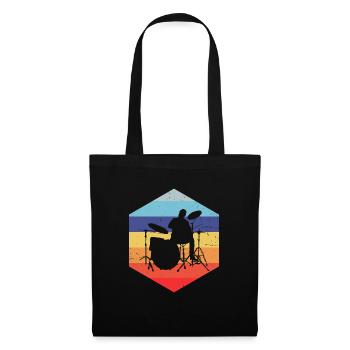 Percussionist Drums Ladies Drummer - Tote Bag - black - Front