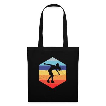 Rollerskate Femmes Roller Skate Hommes Roller Skating - Sac en tissu - noir - Devant