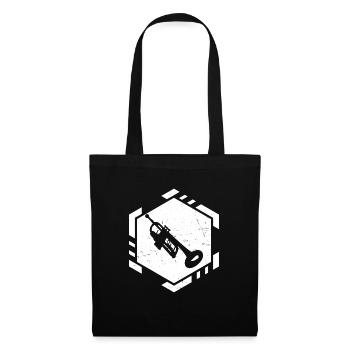 Trumpet Playing Men Trumpet Women TrumpetSp - Tote Bag - black - Front