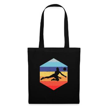 Volleyballspielen Volley Volleyball Volleyballspie - Tote Bag - black - Front