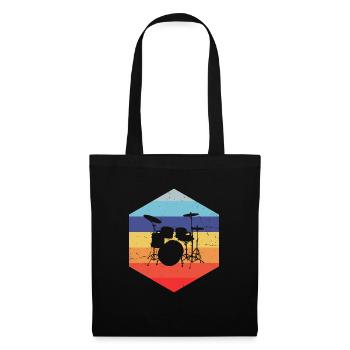 Percussionniste Batteur Hommes Batterie - Sac en tissu - noir - Devant