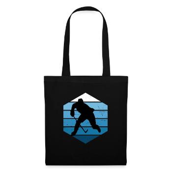 Herren Eishockey spielen Eishockey Spieler - Tote Bag - black - Front