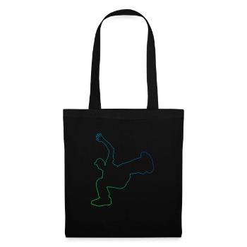 Bgirl Bboy Break Dance Femmes Breakdance Hiphop - Sac en tissu - noir - Devant