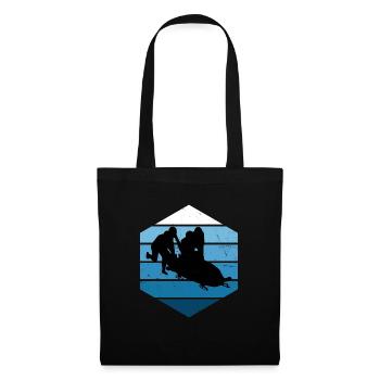 Bobsleigh Femmes Bobsleigh Piste Bobsleigh Ride - Sac en tissu - noir - Devant