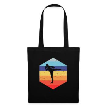 Women's Thai Boxer Thai Muay Thai Thaiboxing - Tote Bag - black - Front