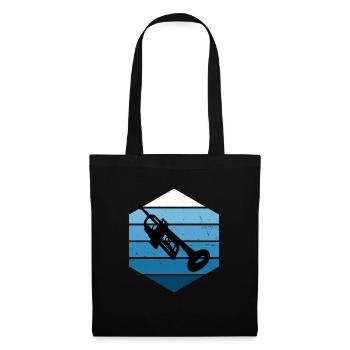 Trompette Femmes Jazz Trompette Spi - Sac en tissu - noir - Devant
