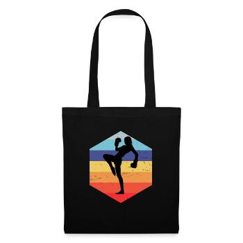 Kickboxing Kickboxing Men's Kickboxing Boxing - Tote Bag - black - Front