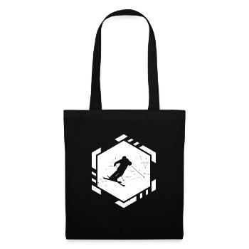 Ski Freestyle Herren Slopestyle Ski Jumping - Stoffbeutel - Schwarz - Vorne