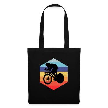 Vélo de route Cycliste de route Vélo de route Hommes Femmes - Sac en tissu - noir - Devant