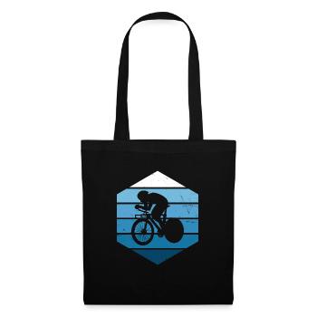 Vélo de route Femme Cyclisme de route Cycliste de route - Sac en tissu - noir - Devant