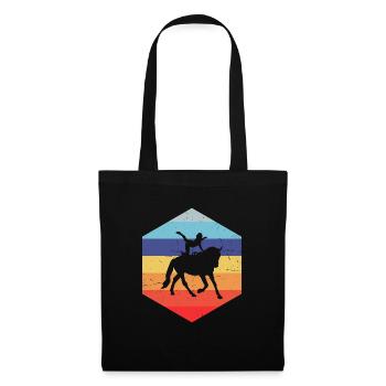 Vaulting, Horse Performance, Equine Gymnastics - Tote Bag - black - Front