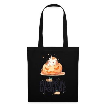 Unicorn lovers beware - ''Pumpkin Upgrade'' - Tote Bag - black - Front