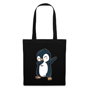 Dabbing Penguin - Tote Bag - black - Front
