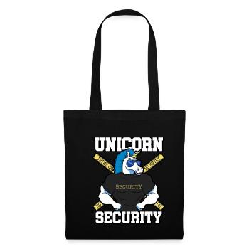 Unicorn Security - Tote Bag - black - Front