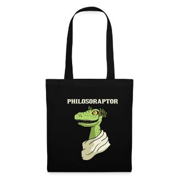 philosoraptor - Tote Bag - black - Front