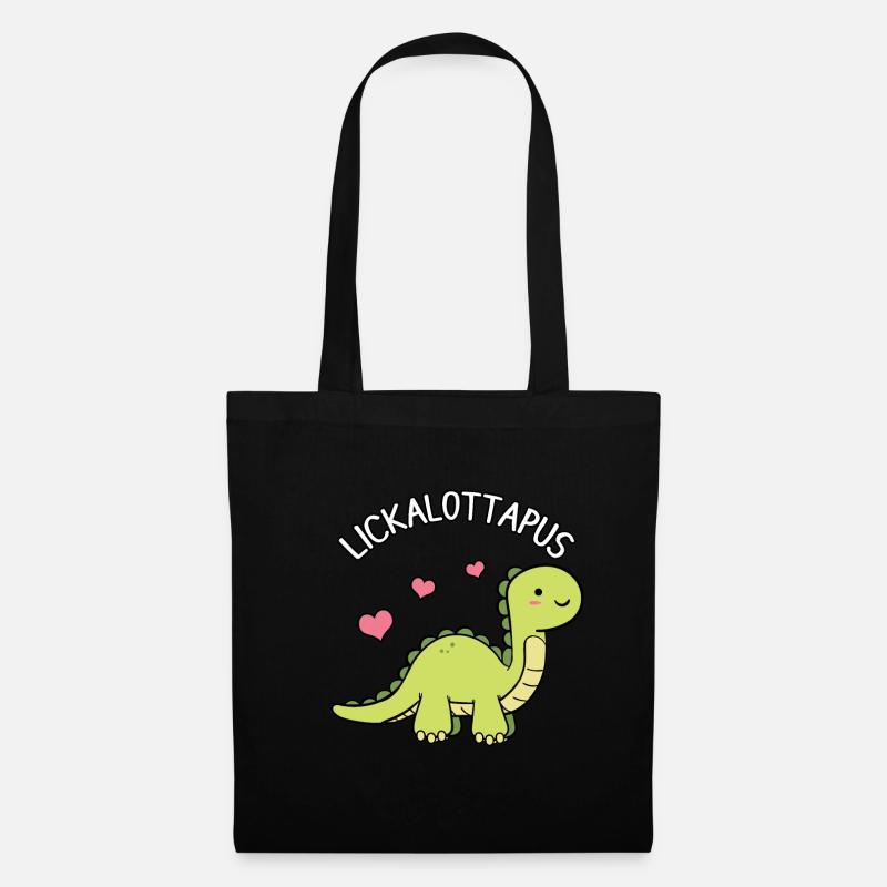 Lickalottapus - Stoffbeutel - Schwarz
